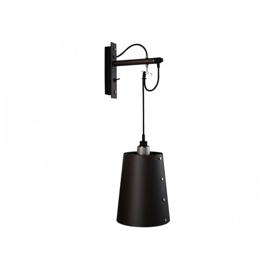 Buster + Punch Hooked Large Graphite Wall Lamp